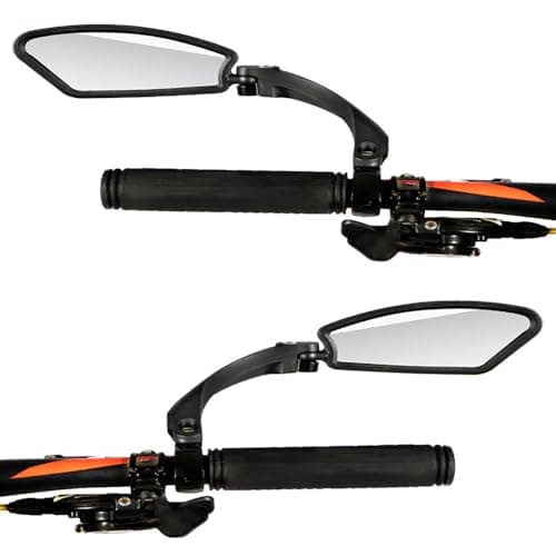 2Pcs Bicycle Rearview Mirror for Specialized Turbo Vado (2017-2025), 360° Adjustable Fits Diameter of 21-26mm Handlebars Left Right Mirror