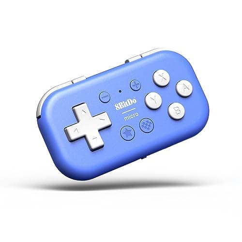 $16.08 | 8Bitdo Micro Bluetooth Gamepad Pocket-sized Mini Controller (Blue) at Amazon