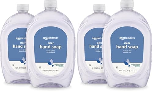 Amazon Basics Gentle & Mild Cl...Previously Solimo) (Pack of 4)