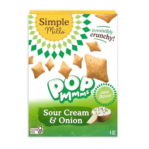 Simple Mills Pop Mmms Sour Cre... and Airy Popped Texture, 4 oz