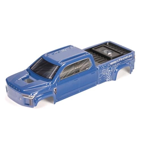 $20.60 | ARRMA Big Rock 4X4 Crew Cab Clipless Painted Decaled Trimmed Body (Blue), ARA-1386 at Amazon