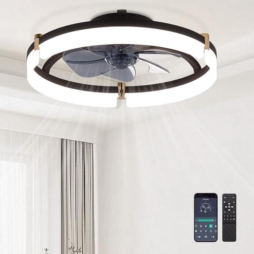 Ceiling Fans with Remote and L...pless Color Temperature Change