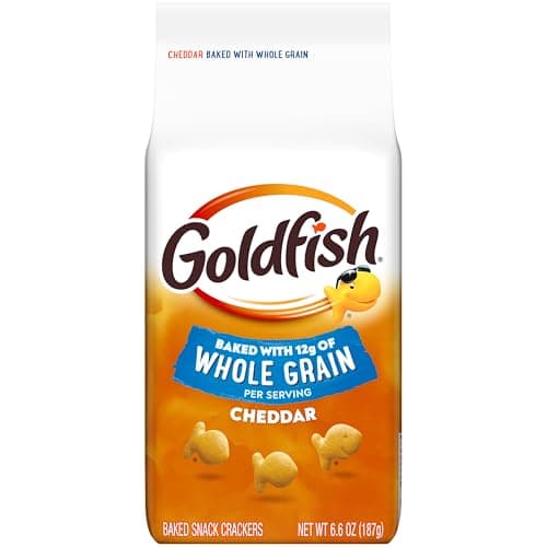 Select Accounts: 6.6-Oz Goldfish Baked Whole Grain Cheddar Cheese Crackers $2 w/ S&S