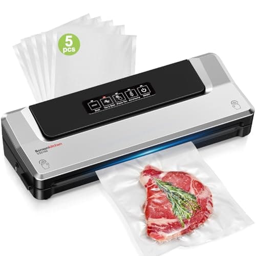 BosenKitchen 4-Mode Vacuum Sealer Machine Kit with 40x Bags $23.75