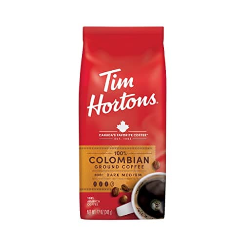 Tim Hortons Colombian, Medium-...0% Arabica Beans, 12 Ounce Bag