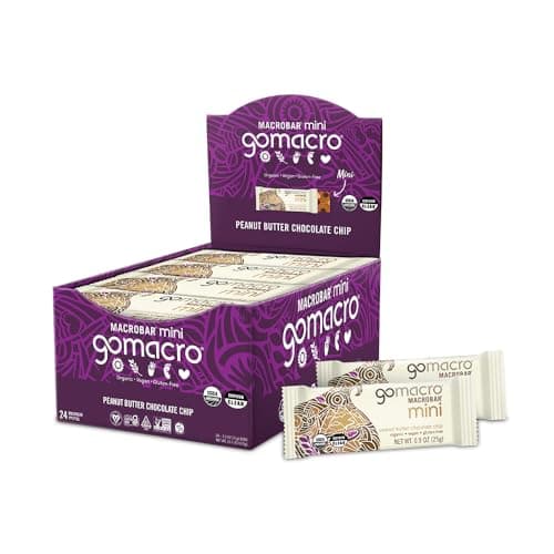 GoMacro MacroBar Mini Organic ...ip (0.90 Ounce Bars, 24 Count)