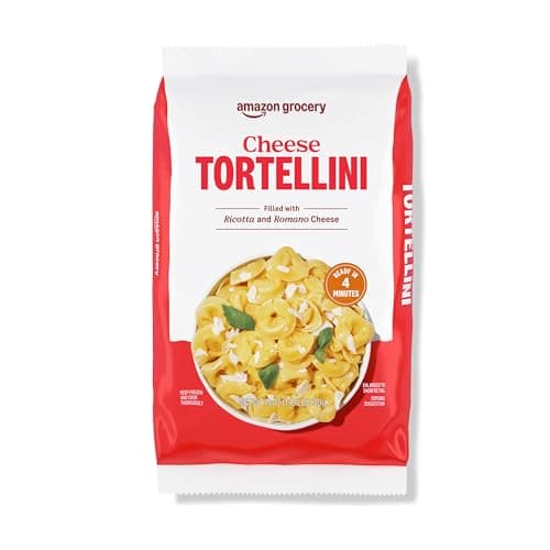 Amazon Grocery, Cheese Tortellini, Frozen, 19 Oz