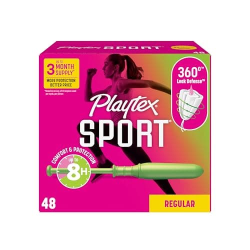 48-pk Playtex Sport Tampons (Various) $7 w/ S&S