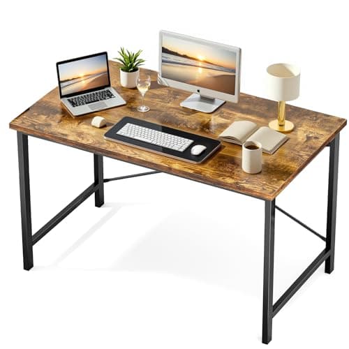 Sweetcrispy Computer Office De...Desk for Laptop, Study, Gaming