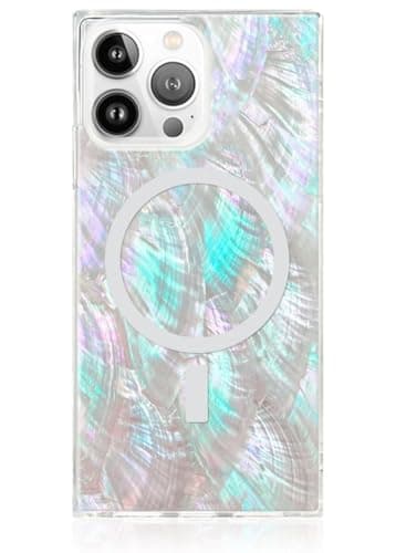 Flaunt Official Square Protect...e Phone Case (Mother of Pearl)