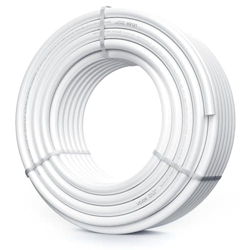 VEVOR PEX Pipe 3/4 Inch, 100 F...cations with Free Cutter,White