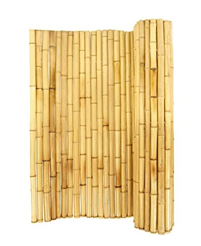 FOREVER BAMBOO Natural Bamboo ...Panel 1 in D x 6 ft H x 8 ft L