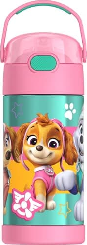 THERMOS FUNTAINER Water Bottle...h Straw, 12oz, Paw Patrol Girl