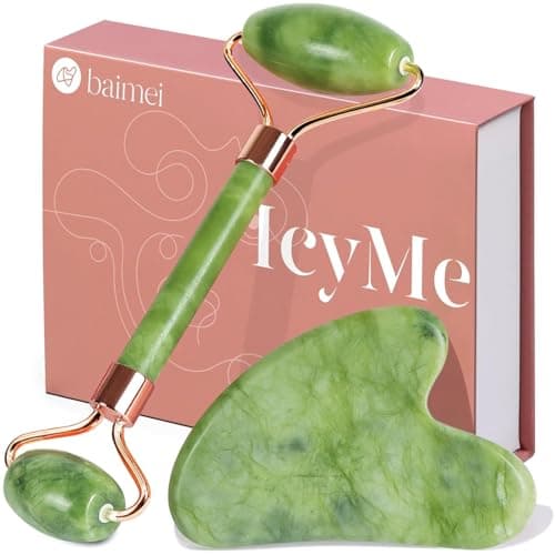 IcyMe Gua Sha & Jade Roller Set for $7 + free shipping w/ Prime
