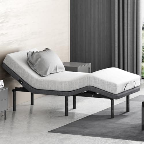Adjustable Twin XL Bed Base, E... Control, USB and Type-C Ports