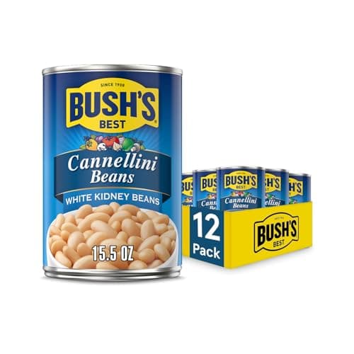 12-Pk 15.5-Oz Bush's Best Cannellini Beans Cans $11.30 or less w/ S&S