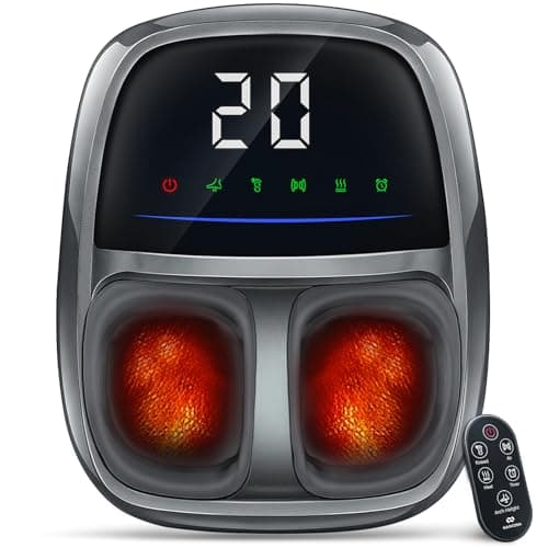 EaseZen EF9 Kneading Compression Shiatsu Foot Massager with Heat $74.99