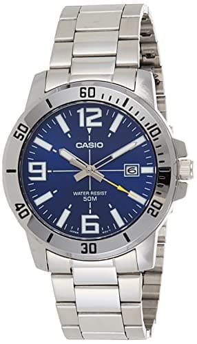 $32.97* | 42.5mm Casio Men's Diver Style Stainless Steel Watch (Blue Dial) at Amazon