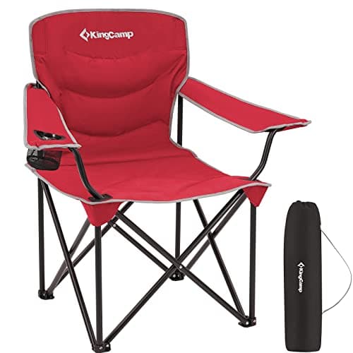 KingCamp Folding Camping Chair..., Fishing, Picnic, Sports, Red