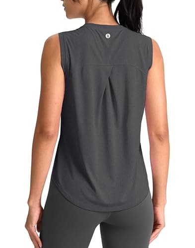 Santiny Women's Sleeveless Workout Tank Top for $8 + free shipping w/ Prime