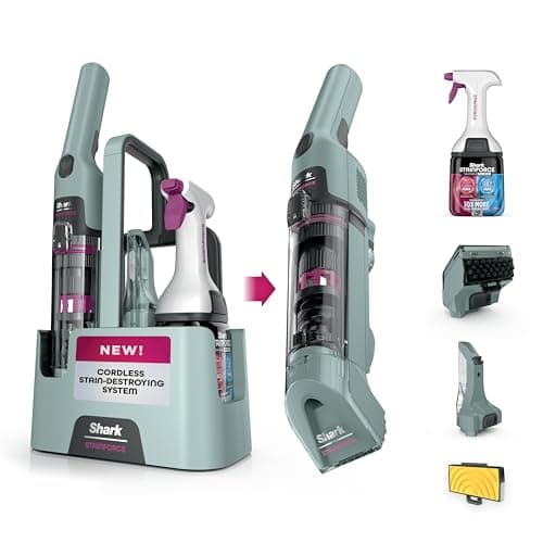 Shark StainForce Cordless Spot...et Urine & Odor Remover, HX101