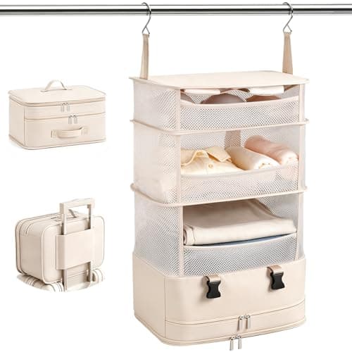 Hanging Closet Organizer Only $14.99 on Amazon (Perfect for Dorms!)
