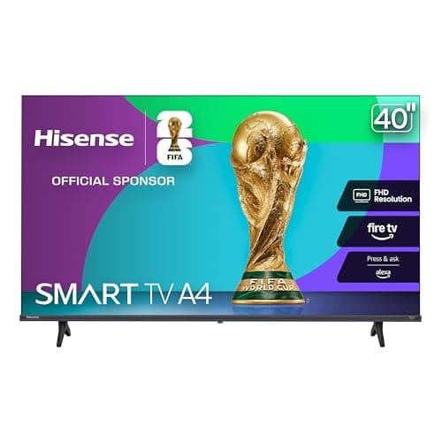 Hisense 40-Inch Class A4 Series FHD 1080p Smart Fire TV (40A4NF, 2025 Model) $99.99