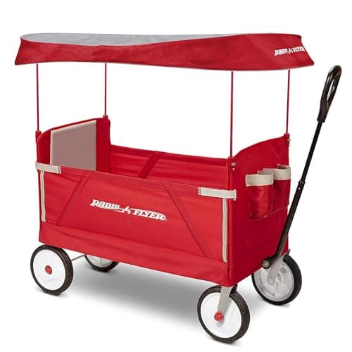 Radio Flyer 3-in-1 EZ Fold Wagon with Canopy for $77 + free shipping