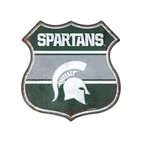 Rico Industries NCAA Michigan ...5" Home Decor Metal Route Sign