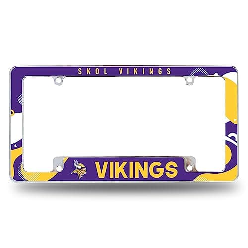 Rico Industries NFL Football M...Automotive License Plate Frame