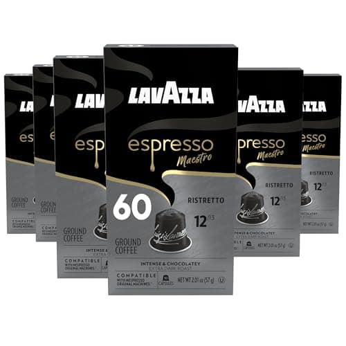 [Prime, SnS] $19.34 | 60-Count Lavazza Espresso Maestro Ristretto Aluminum Capsules Compatible with Nespresso Original Machines at Amazon