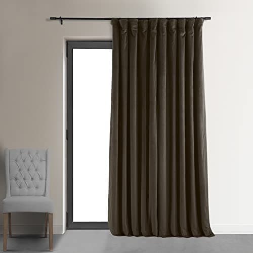 HPD Half Price Drapes Signatur...dow Curtains, 100W x 96L, Java