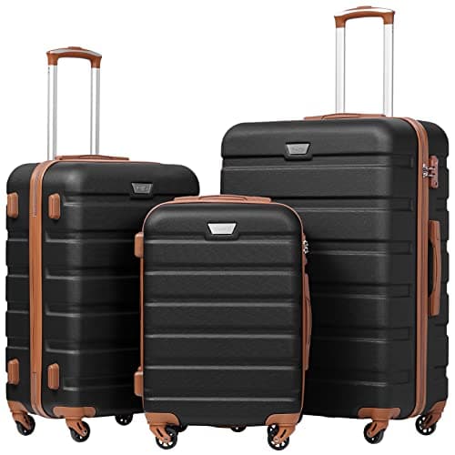 Coolife Luggage 3-Piece Suitcase Set w/ TSA Locks for $104 + free shipping