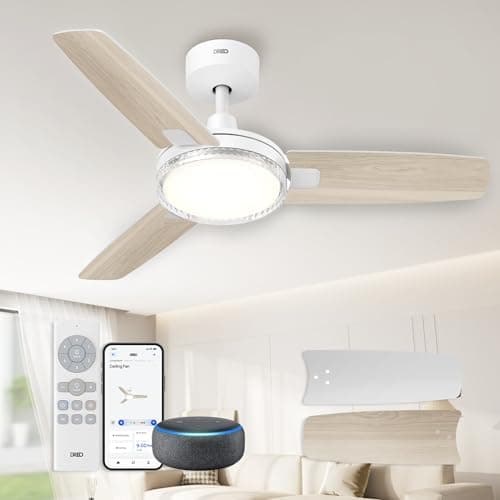 DREO Smart Ceiling Fans with L.../APP/Alexa/Wall Switch Control