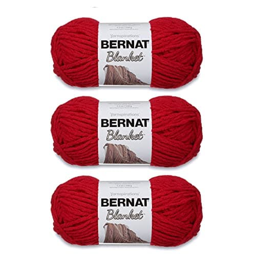 Bernat Blanket Cranberry Yarn ...- 108 Yards - Knitting/Crochet
