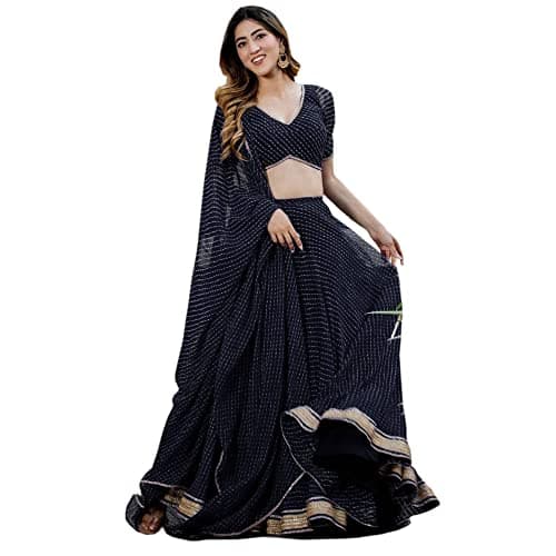 Indian Bollywood Stylish Designer Ready to Wear Lehenga Choli Party Wear Pakistani Beautiful Choli (Choice 16, 14 US XXL (Chest-46 Waist-42))