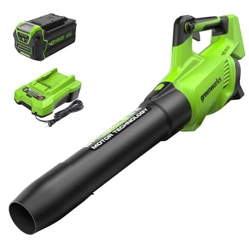 Greenworks 40V 130 MPH 550 CFM Brushless Axial Leaf Blower w/ 4.0Ah Battery & Charger $139.99 + Free Shipping
