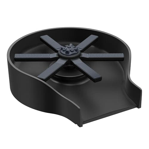 KRAUS CleanMate Glass Rinser f... Black Color Finish, KGR-500MB