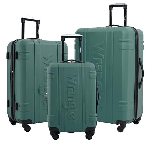 Wrangler Astral Travel 3-Piece Luggage Set for $121 + free shipping