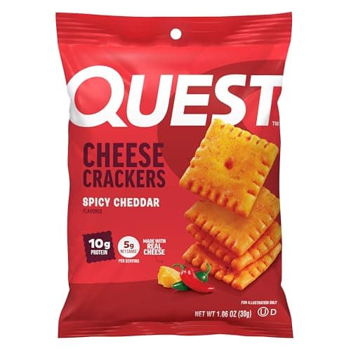 Quest Nutrition Cheese Cracker...heese, 12 Count (1.06 oz Bags)