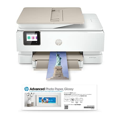HP Envy Inspire 7955e Wireless...y, 4x12 in, 10 Sheets (49V51A)