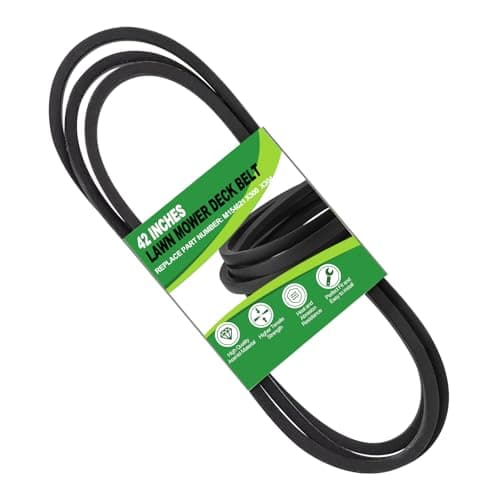 M154621 Mower Deck Belt for John Deere X300 X304 42 Inch Deck, Z245 48" EZtrak Zero Turn Mower Drive Belt M154621 Replacement 1/2" x 146"