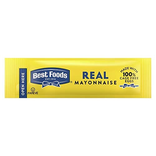 Best Foods Real Mayonnaise Sti...ten Free, 0.38 oz, Pack of 210