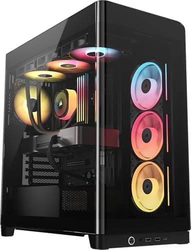 CORSAIR Frame 4500X LX RGB Lin...Motherboard Compatible – Black