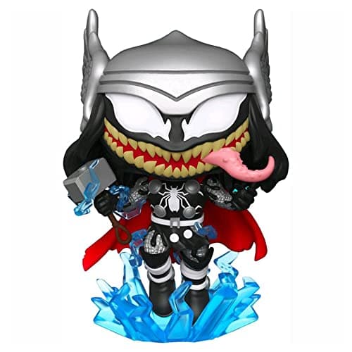 Funko Pop! Marvel: Venomized Thor #703 Exclusive with Chalice Collectibles Pop Protector Case