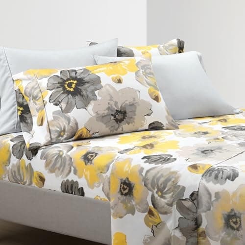 Lush Decor Leah Soft Floral Sh...olor Florals - Farmhouse Décor