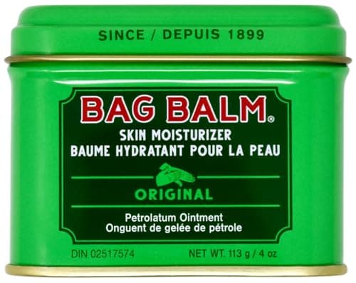 Bag Balm Vermont's Original Moisturizing for Dry Skin, Chapped Lips, Cracked Heels, Dog Paw Pads + More. 118 ml (4 oz) Tin (1)