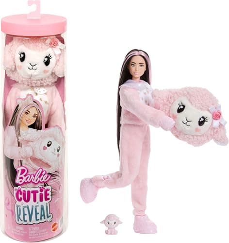 Barbie Cutie Reveal Doll & Acc...luding Color Change & Mini Pet