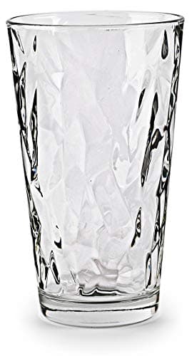 Circleware Cabrini Highball Tu...or, 4 Count (Pack of 1), Clear