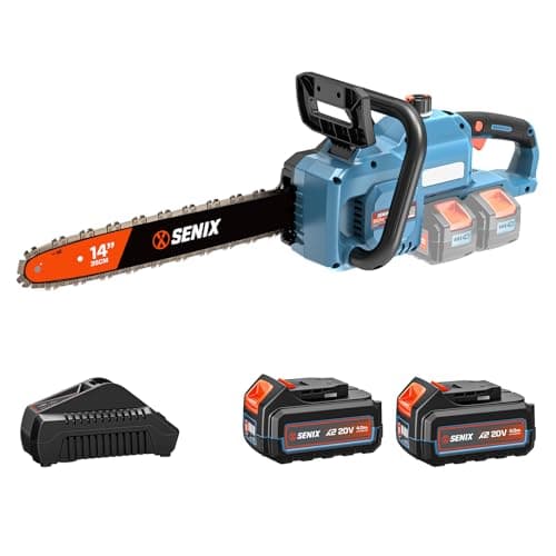 SENIX 40V 14" Electric Chainsa...h Cutting, Yard, Gift, CSX2-M2